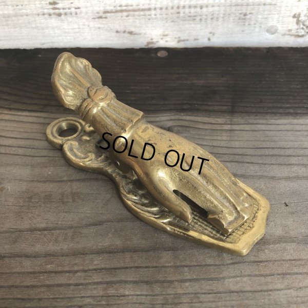 画像3: Vintage Brass Gloved Hand Clip JAPAN (T293)