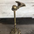 画像9: Vintage Brass Gloved Hand Clip Stand JAPAN (T294)