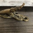 画像9: Vintage Brass Gloved Hand Clip JAPAN (T293)