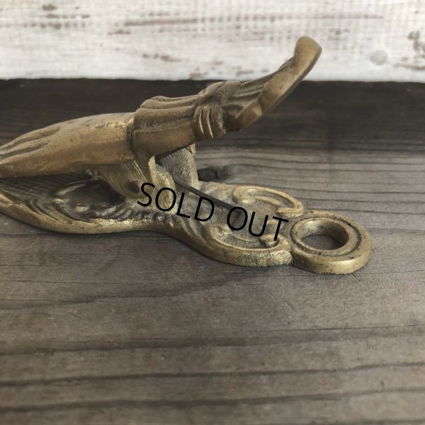 画像9: Vintage Brass Gloved Hand Clip JAPAN (T293)