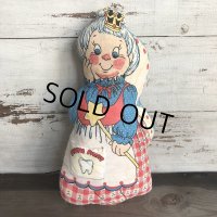 Vintage Tooth Fairy Pillow Doll  (T297) 　