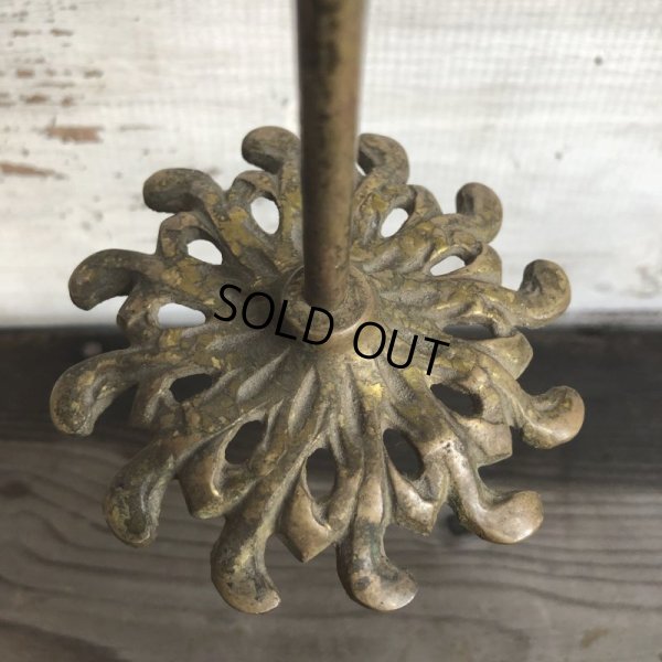 画像7: Vintage Brass Gloved Hand Clip Stand JAPAN (T294)