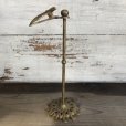 画像5: Vintage Brass Gloved Hand Clip Stand JAPAN (T294)