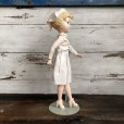 画像2: Vintage Red Cross Nurse Plastic Statue War Memorabilia 47cm (T309) 　 (2)
