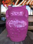 画像3: Vintage BDS Plastic Bank Psychedelic Hippie Owl Pink (T330) 