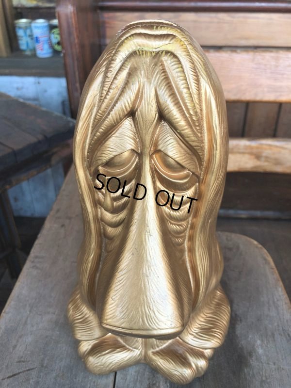 画像10: 70s Vintage My Toy Plastic Bank Basset hound SAD EYE DOG (T322) 