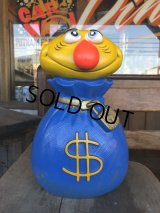 Vintage Play Pal Plastic Coin Bank ＄ (T327) 