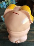 画像8: Vintage My toy Inc Plastic Coin Bank Lady Piggy (T337) 