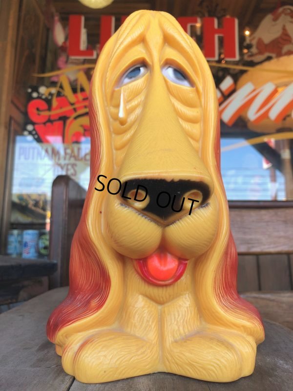 画像9: 70s Vintage My Toy Plastic Bank Basset hound SAD EYE DOG (T321)
