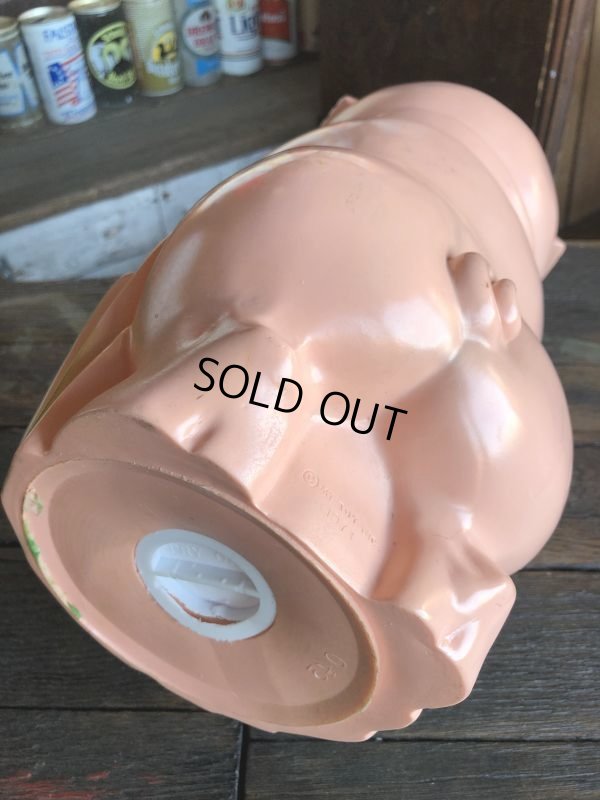 画像9: Vintage My toy Inc Plastic Coin Bank Lady Piggy (T337)