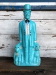 画像1: 70s Vintage Doctor Dolittle Plastic Mold Bank BIG SIZE! (T341) 　 (1)