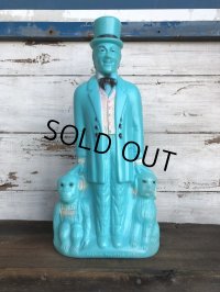 70s Vintage Doctor Dolittle Plastic Mold Bank BIG SIZE! (T341) 　