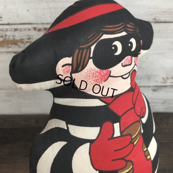 画像5: 80s Vintage McDonald's Pillow Doll Hamburglar (T346) 