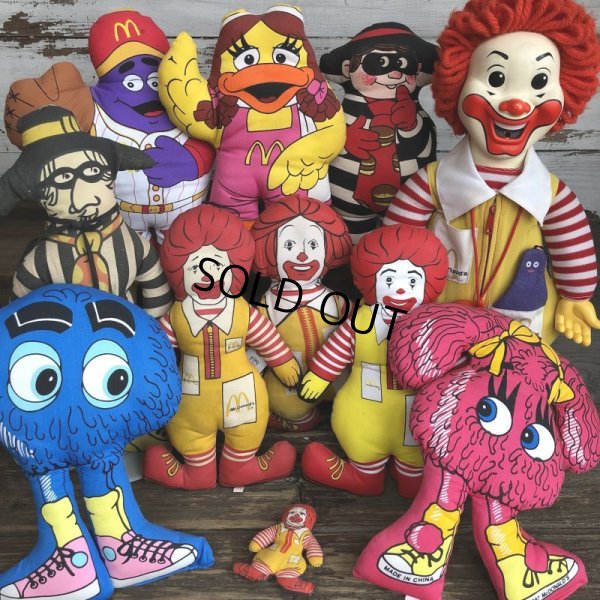 画像5: 80s Vintage McDonald's Pillow Doll Fry Guy (T342) 