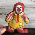 画像2: 80s Vintage McDonald's Pillow Doll Ronald Mini (T347)  (2)