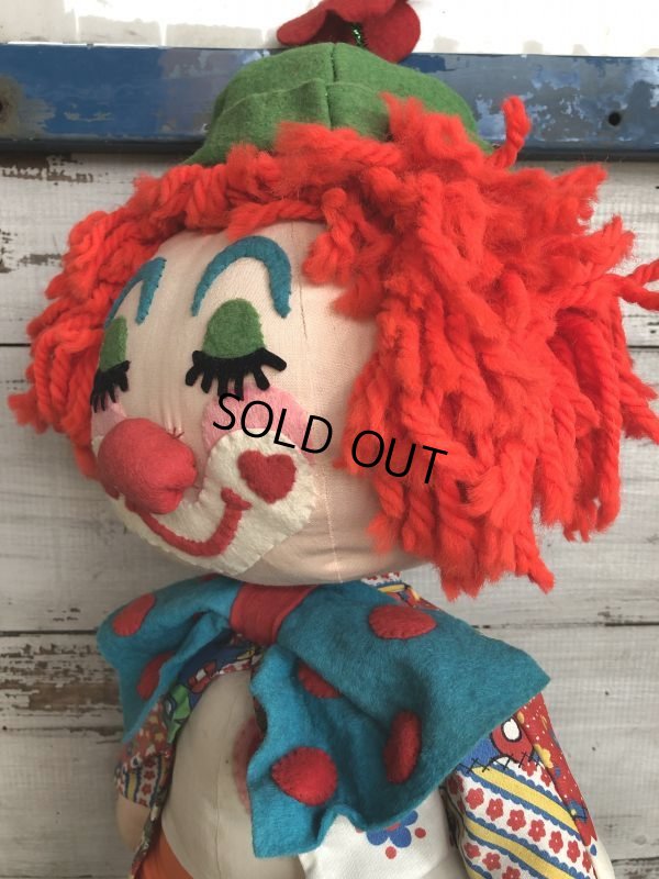 画像8: 60s Vintage Clown Doll 60cm! (T362) 　