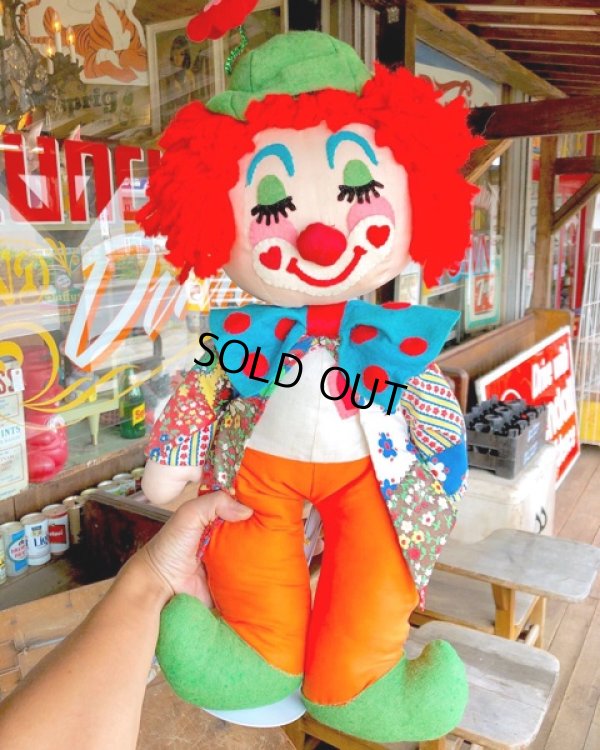 画像11: 60s Vintage Clown Doll 60cm! (T362) 　