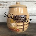 60s Vintage Cowboy Cookie Jar (T364)