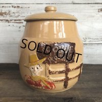60s Vintage Cowboy Cookie Jar (T364)