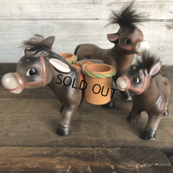 画像3: Vintage Enesco Donkey Set (T365)