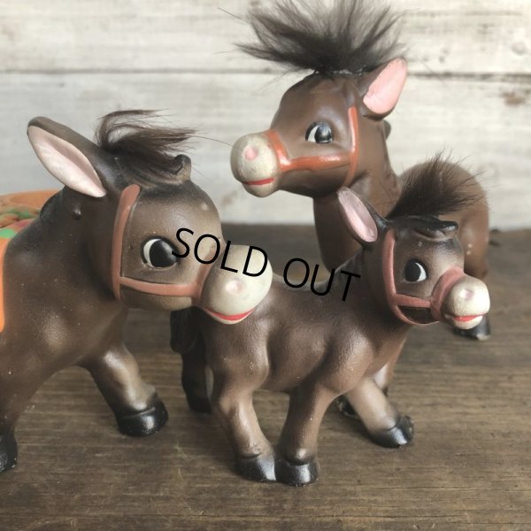 画像2: Vintage Enesco Donkey Set (T365)