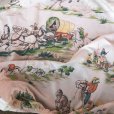 画像7: Vintage Fabric Western Queen Size (T368) 　