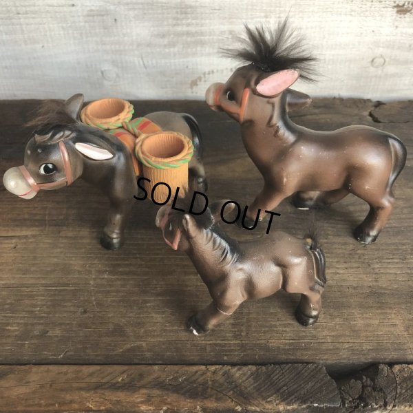 画像5: Vintage Enesco Donkey Set (T365)