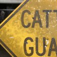 画像6: Vintage Road Sign CATTLE GUARD (T370)