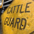 画像3: Vintage Road Sign CATTLE GUARD (T370)