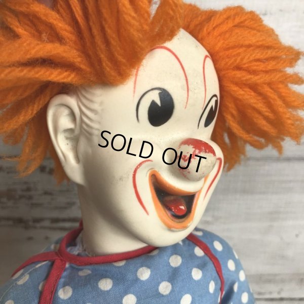 画像5: 60s Vintage Knickerbocker BOZO the Clown Doll (T375)