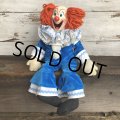 60s Vintage Mattel BOZO the Clown Doll (T376)