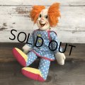 60s Vintage Knickerbocker BOZO the Clown Doll (T375)