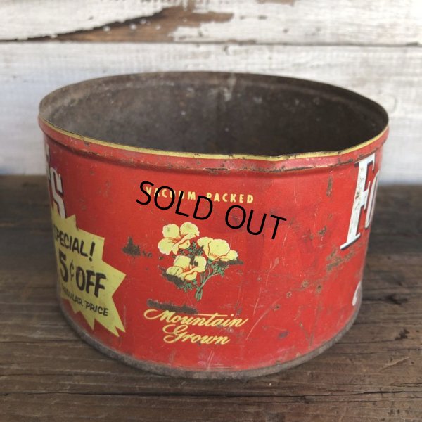 画像5: Vintage Can Folger's Coffee (T388)