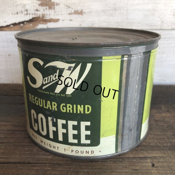 画像7: Vintage Can S and W Coffee (T377)