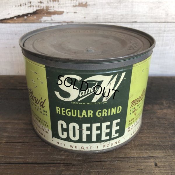 画像5: Vintage Can S and W Coffee (T377)