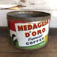 画像1: Vintage Can MEDAGLIA D'ORO Coffee (T382) (1)
