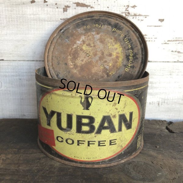 画像1: Vintage Can YUBAN Coffee (T391)