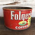 画像3: Vintage Can Folger's Coffee (T388)