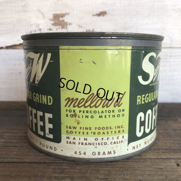 画像6: Vintage Can S and W Coffee (T377)