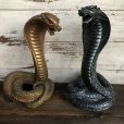 画像11: Vintage 1960s UNIVERSAL STATUARY Gold King Cobra 16' Statue Black (T393)