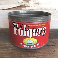 Vintage Can Folger's Coffee (T387)