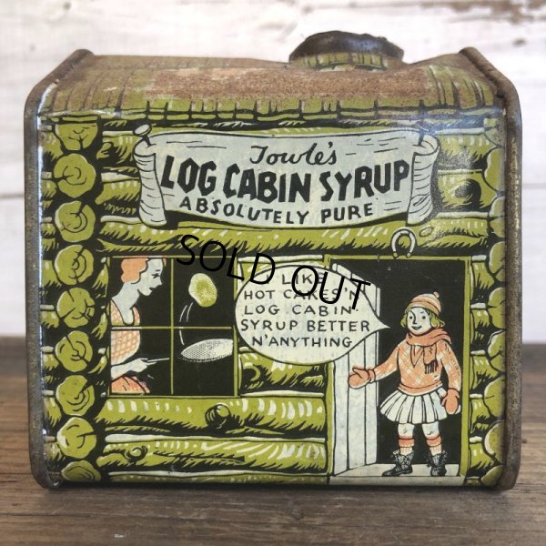 画像10: Vintage Can Towle's LOG CABIN SYRUP (T375)
