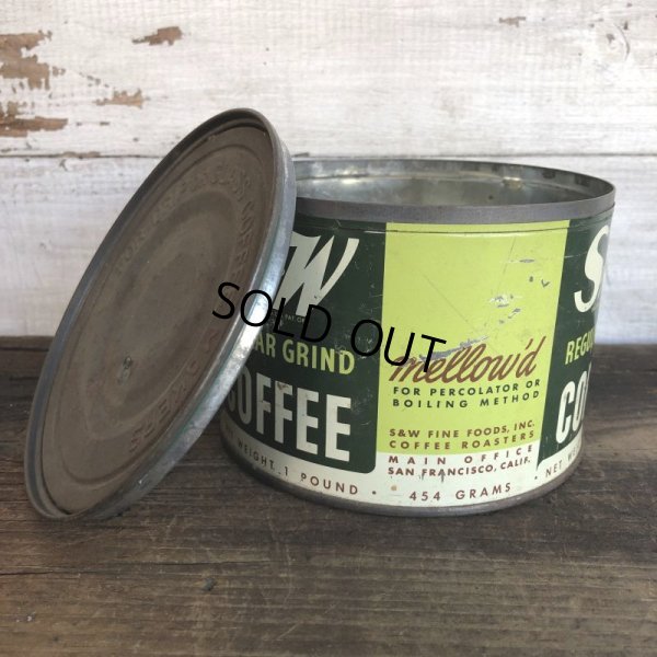 画像2: Vintage Can S and W Coffee (T377)