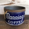 画像1: Vintage Can Manning's Coffee (T385) (1)