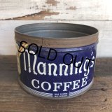 Vintage Can Manning's Coffee (T385)