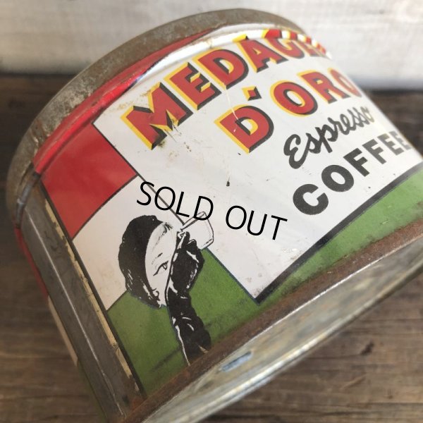 画像7: Vintage Can MEDAGLIA D'ORO Coffee (T382)