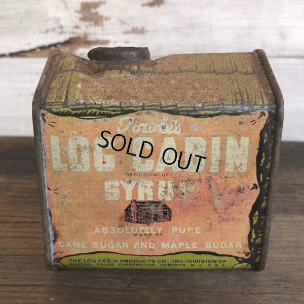 画像4: Vintage Can Towle's LOG CABIN SYRUP (T375)