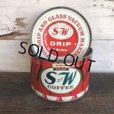 Vintage Can S and W Coffee (T379)