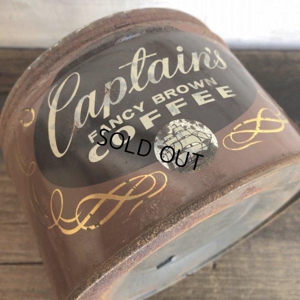 画像6: Vintage Can Captain's Coffee (T383)
