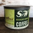 画像9: Vintage Can S and W Coffee (T377)